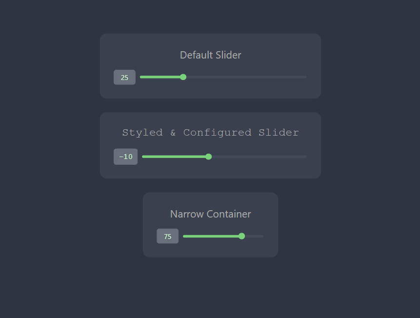 CSS3滑动条鼠标交互动画效果设计必备实例 CSS3滑动条鼠标交互动画效果设计必备实例