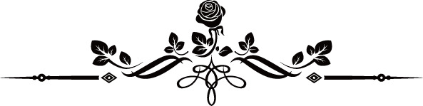 高清透明精美花边分割线PNG装饰花纹设计素材下载