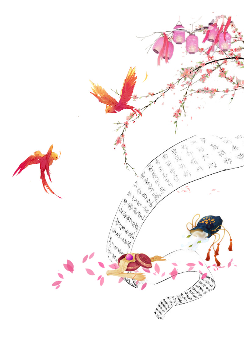 高清透明PNG古风装饰元素大合集，中国风设计素材免费下载