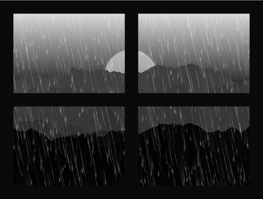 CSS3台风雷暴雨动态卡通画下载实例 CSS3台风雷暴雨动态卡通画下载实例