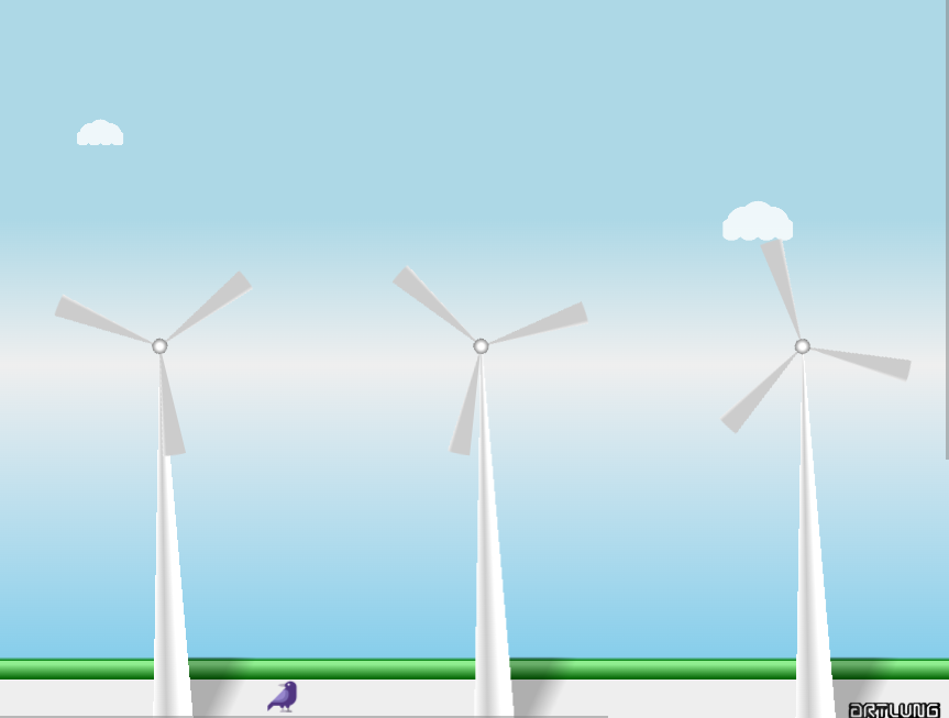 CSS3实例,清新卡通风车动态场景图片制作素材 CSS3实例,清新卡通风车动态场景图片制作素材