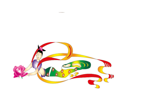 中秋节设计素材，嫦娥高清PNG透明背景节日元素图片下载