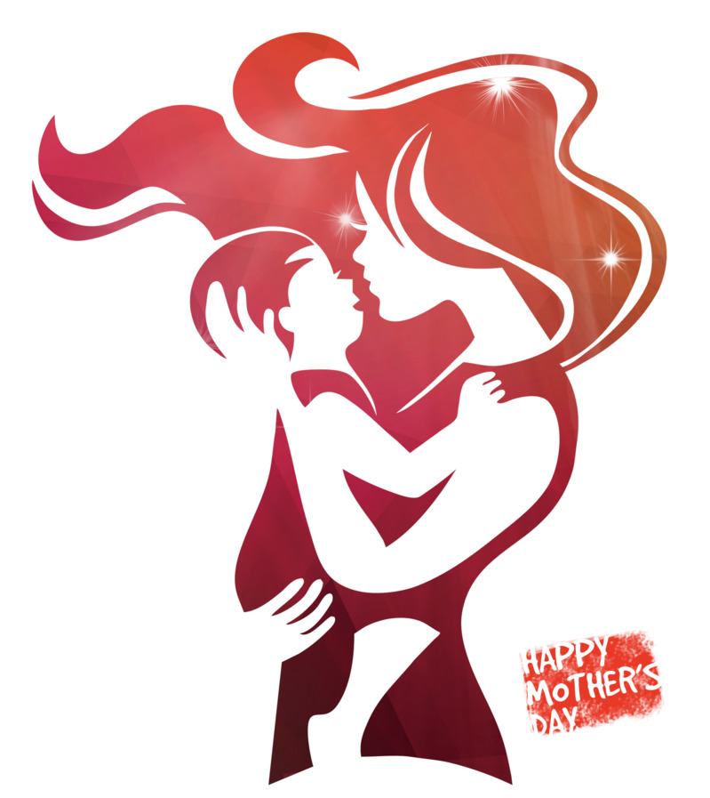 母亲与孩子节日主题高清透明PNG图片设计素材下载大全