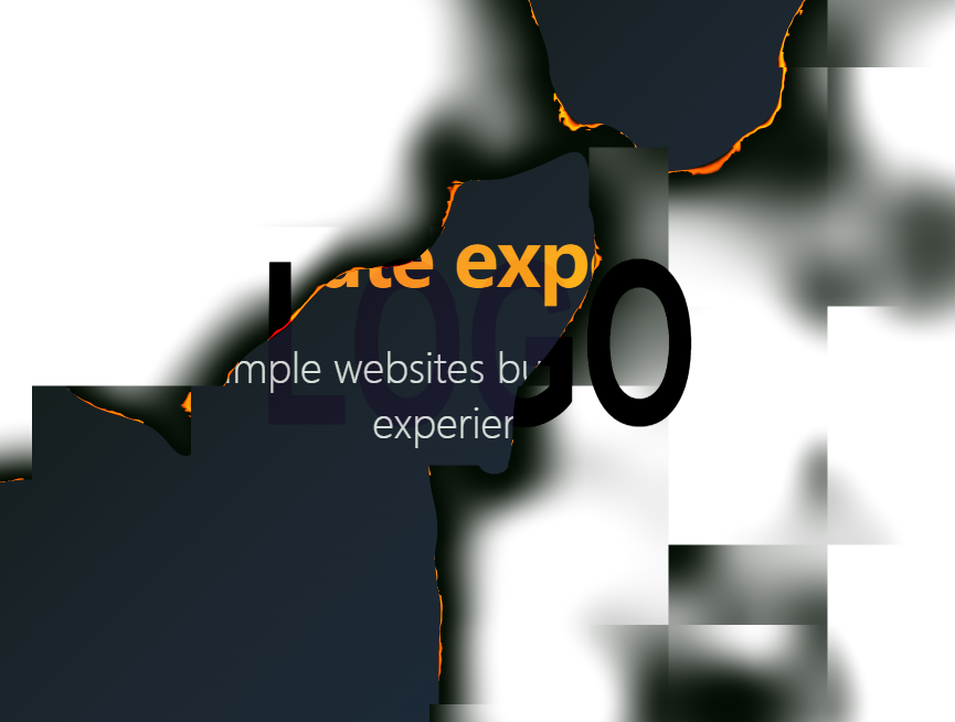 CSS3沉浸式燃烧效果揭幕动画GIF素材免费下载 CSS3沉浸式燃烧效果揭幕动画GIF素材免费下载