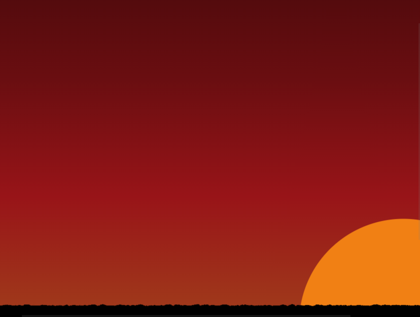 日落落日动态背景图氛围感卡通