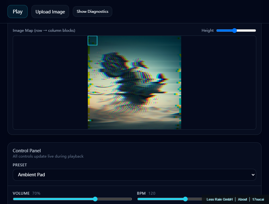 HTML5在线制作,音效实时可视化工具与模板实例 HTML5在线制作,音效实时可视化工具与模板实例