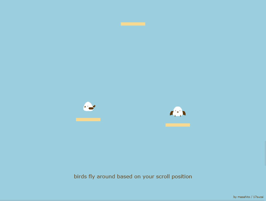 创意HTML5实例,可爱窗口飞鸟动态图素材设计 创意HTML5实例,可爱窗口飞鸟动态图素材设计