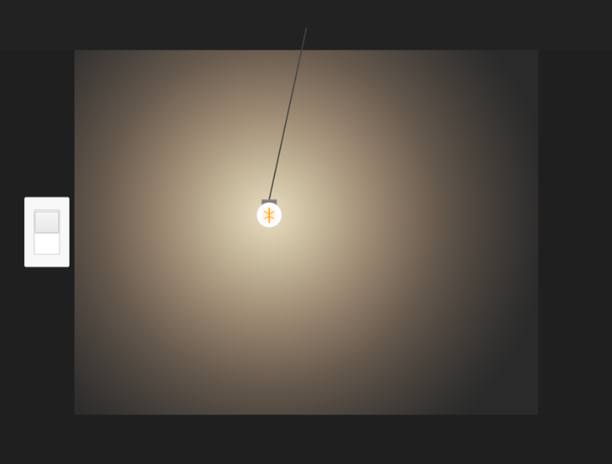 灯光开关光线模拟器控制模板