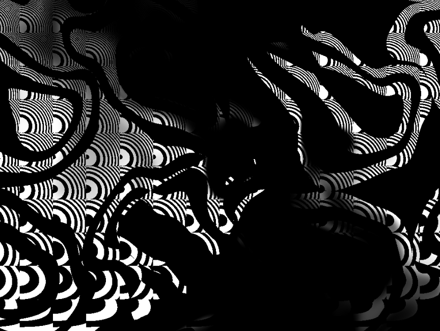 黑白游戏背景加载动图gif素材