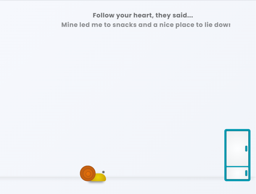 蜗牛网站开场页面特效卡通素材下载
