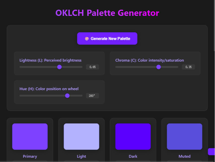 调色板颜色分析器在线工具模板
