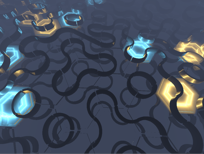 HTML5霓虹六边形动态背景GIF素材必备实例 HTML5霓虹六边形动态背景GIF素材必备实例