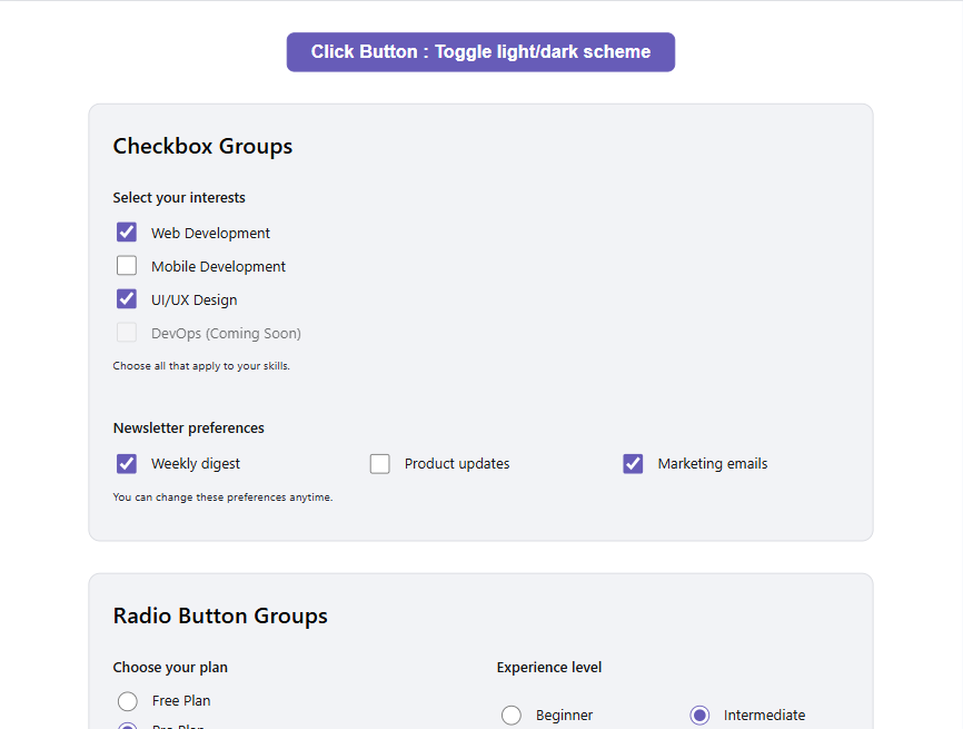 表单控件CSS表单元素美化下载