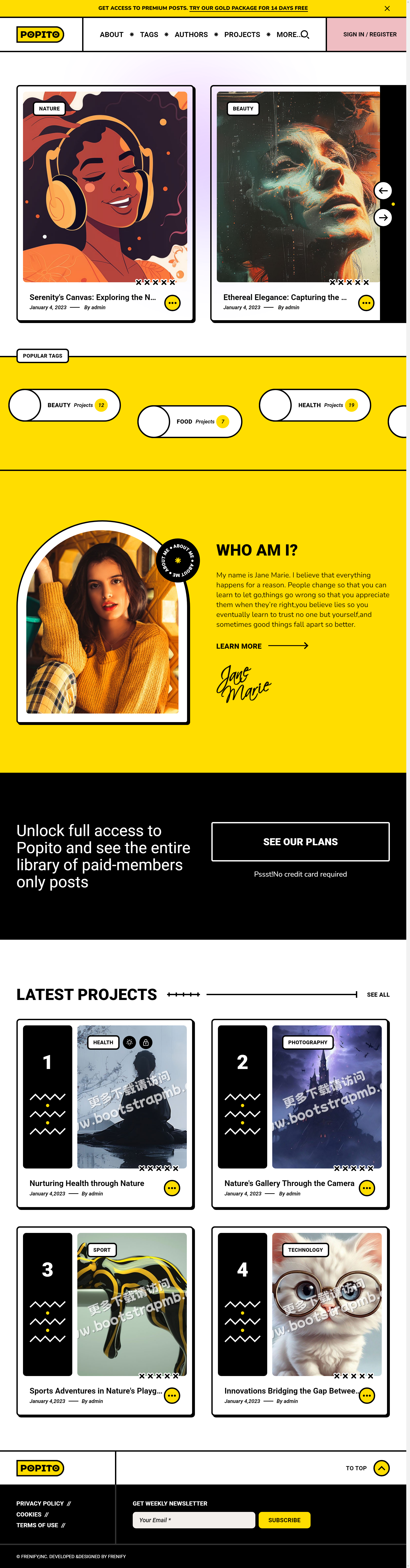 HTML5个人网站设计模板 | 个性化主页定制 HTML5个人网站设计模板 | 个性化主页定制