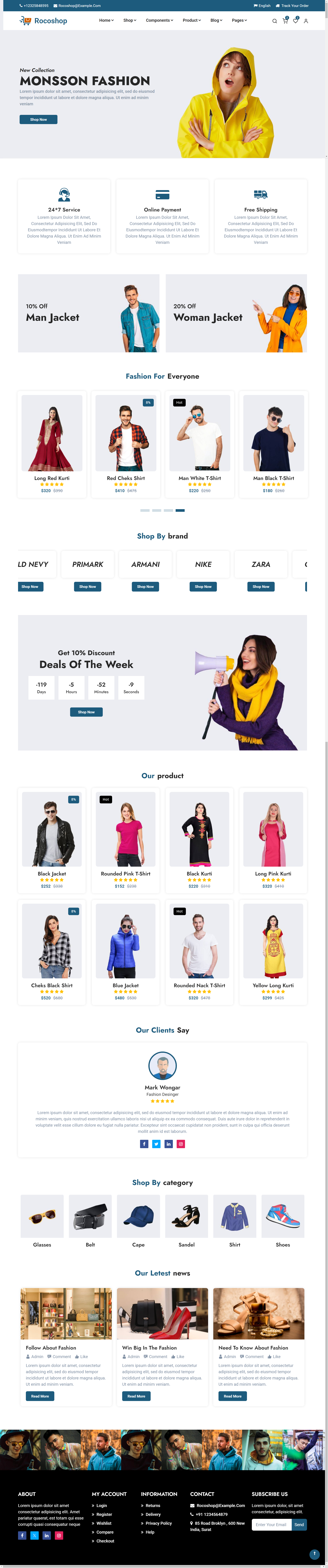 响应式网店商城网站模板案例及下载专区 响应式网店商城网站模板案例及下载专区