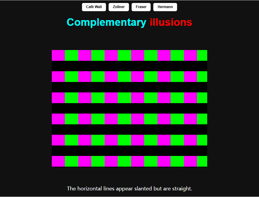 视幻觉几何图形错视画作素材