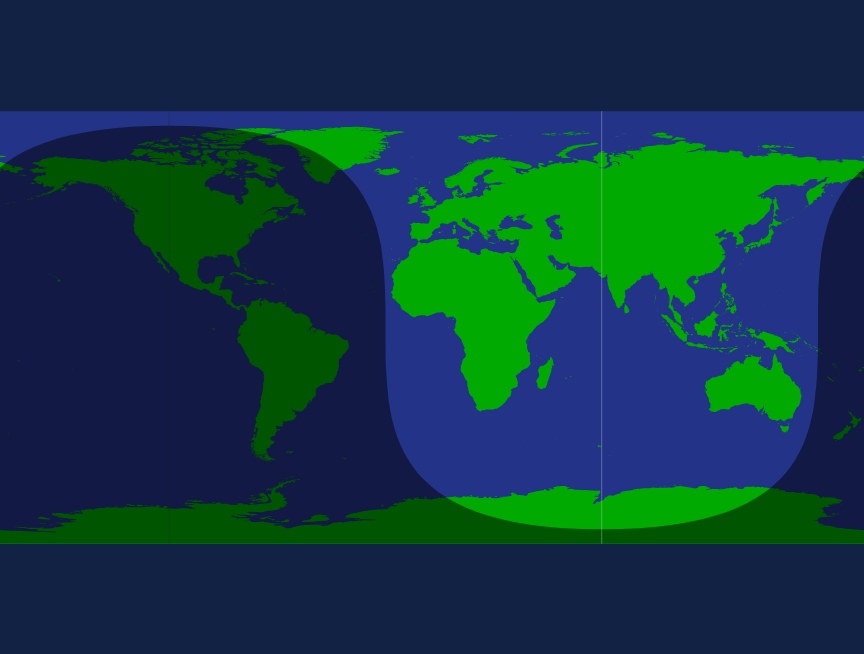 地球光照阴影模拟平面模型必备