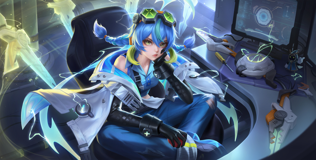 蚩奼-极光幻客主题《王者荣耀》4735x2400超清4K无水印游戏壁纸下载