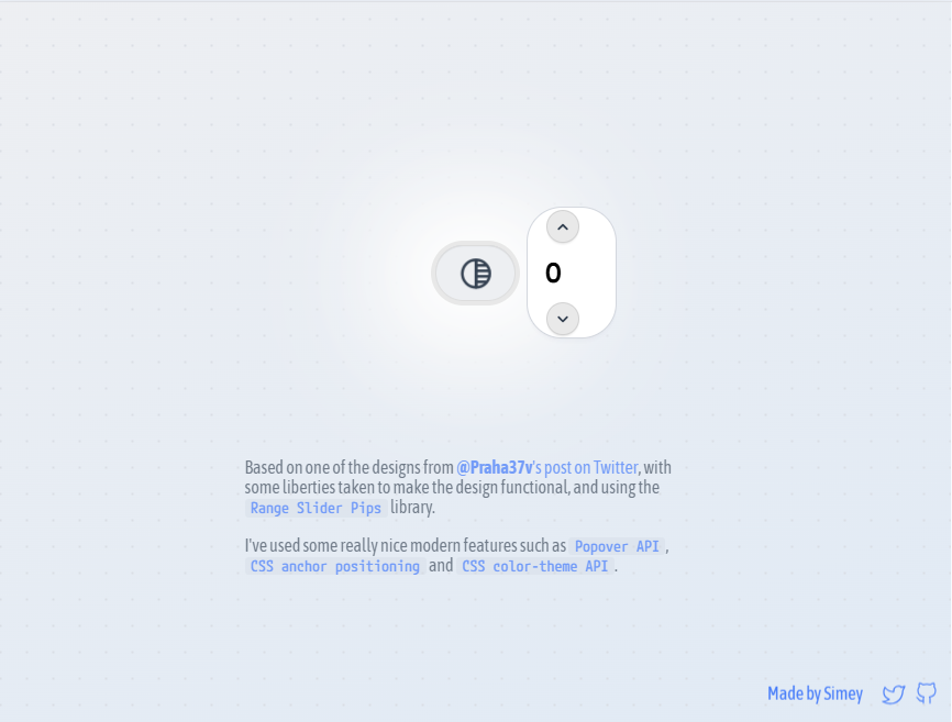 滑块控件弹出动画效果html素材