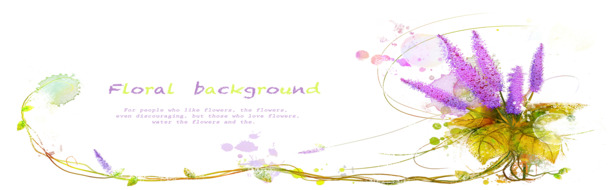 高清透明手绘简约花朵PNG装饰背景及其他设计素材下载