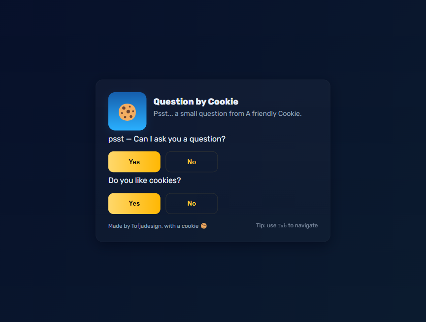 问答友好互动游戏模板