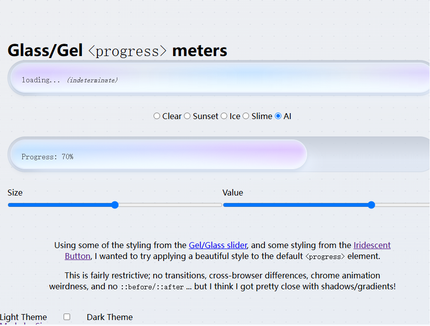 CSS3实现凝胶效果加载进度条形态代码与素材示例 CSS3实现凝胶效果加载进度条形态代码与素材示例