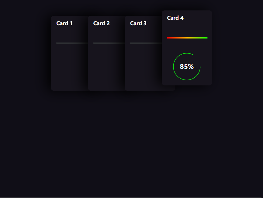 卡片式轮播悬停动画，CSS3实例与免费JS素材下载