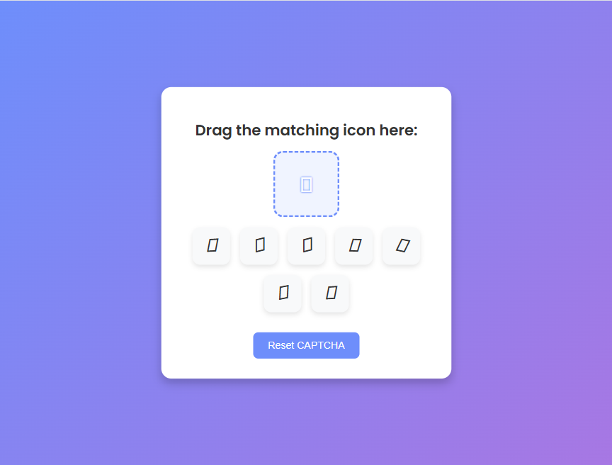 拖动图标完成验证码识别,表单模板代码解决方案 拖动图标完成验证码识别,表单模板代码解决方案