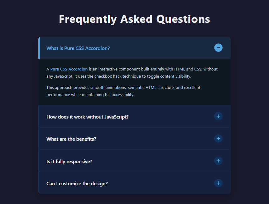 平滑纯CSS侧边栏导航菜单UI框架插件免费下载