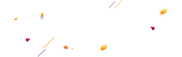 高清透明漂浮元素，金币、线条飞机PNG图片及其他设计素材下载