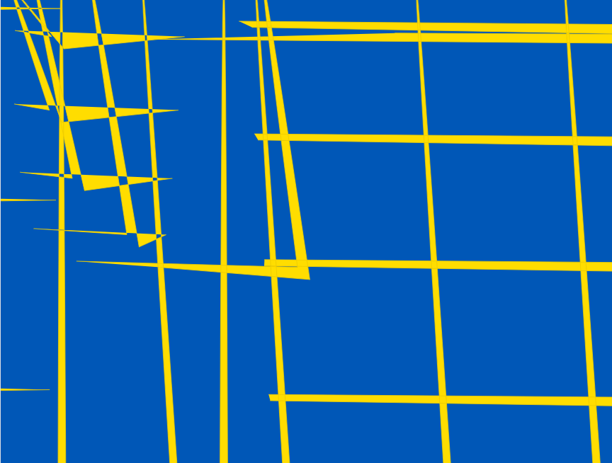 加载几何线条画动效素材HTML5免费下载实例