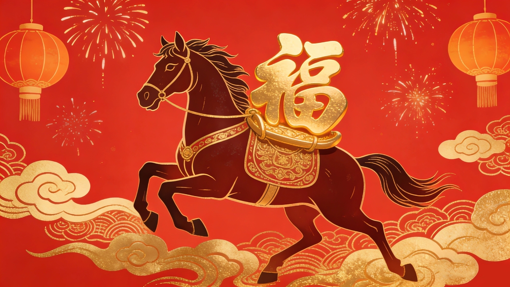 2026迎福运 4K超清壁纸3840x2160 背景图高清下载 2026迎福运 4K超清壁纸3840x2160 背景图高清下载