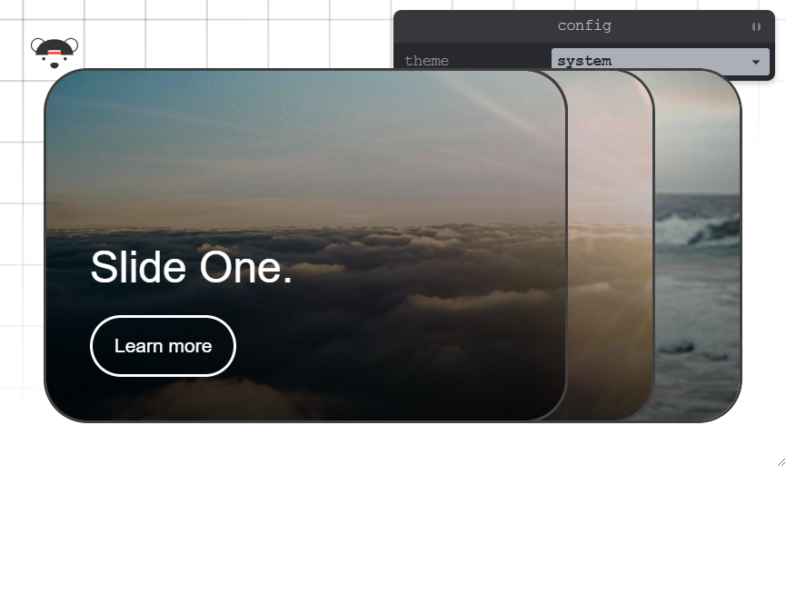 动态面板幻灯片调整比例滑动素材