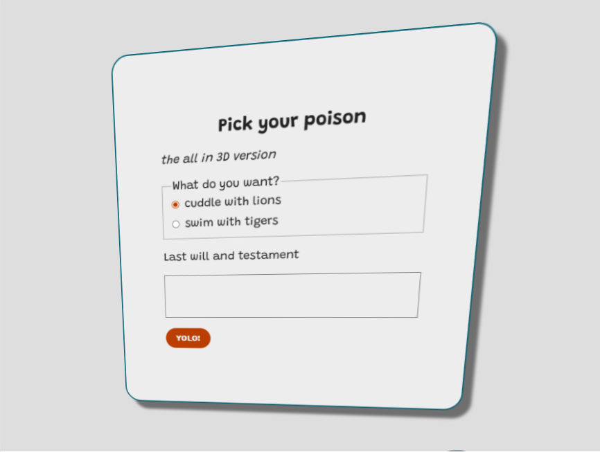 时尚问答表单HTML表格代码源码分享 时尚问答表单HTML表格代码源码分享