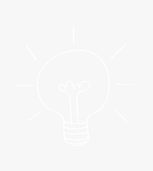 手绘创意灯泡高清PNG透明装饰元素PPT设计素材免费下载