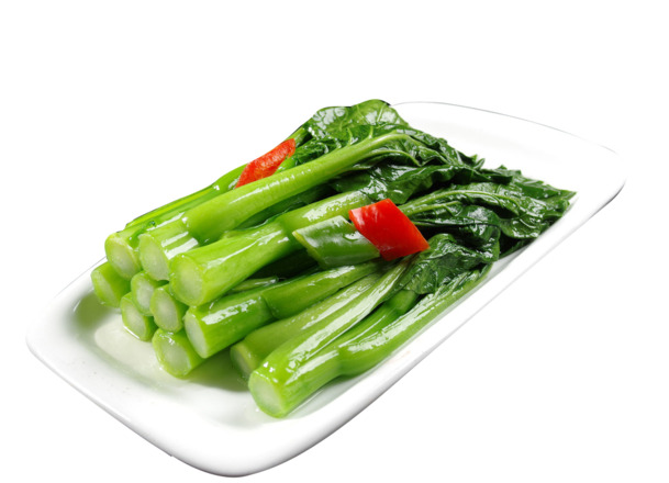 炒青菜高清PNG透明植物装饰元素设计素材免费下载