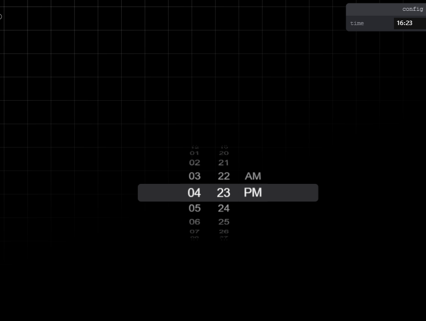 闹钟ios风格主题编辑界面模板