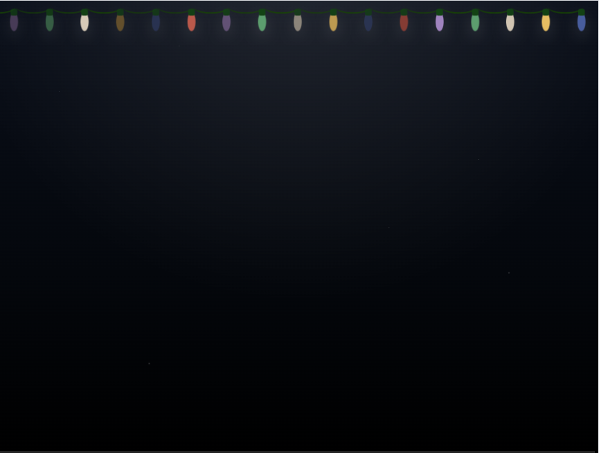 欢快圣诞css灯光效果动漫场景下载