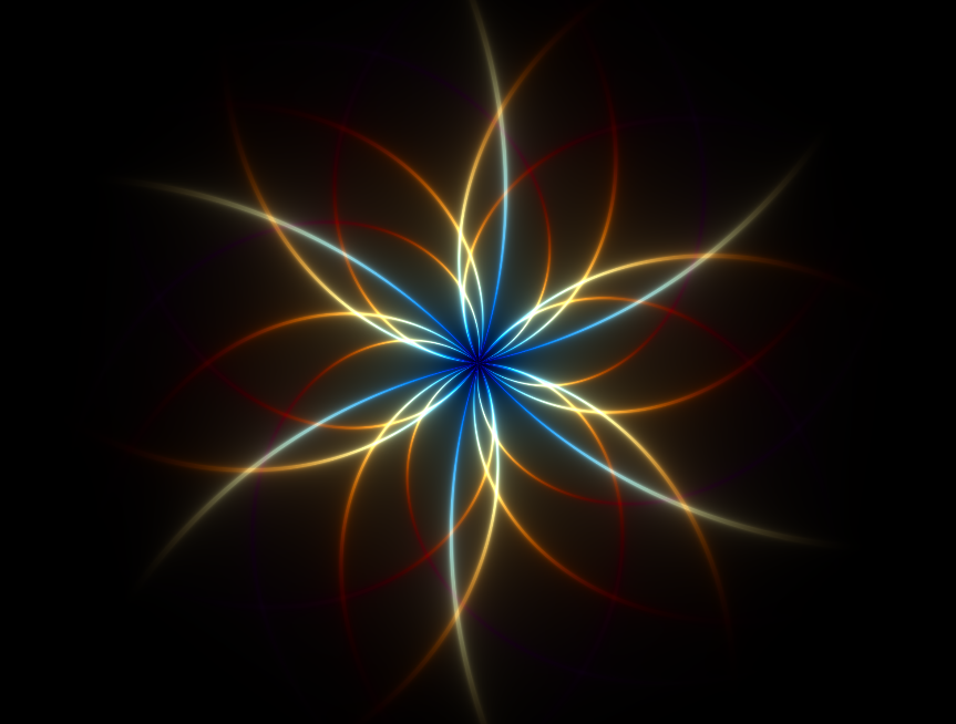 触角线的变形创意形态图素材