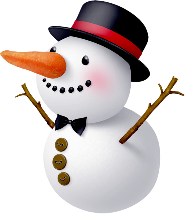 冬季冰雪雪人高清PNG透明图片-圣诞节节日元素设计素材免费下载