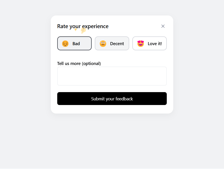 用户反馈界面的代码java表单代码下载