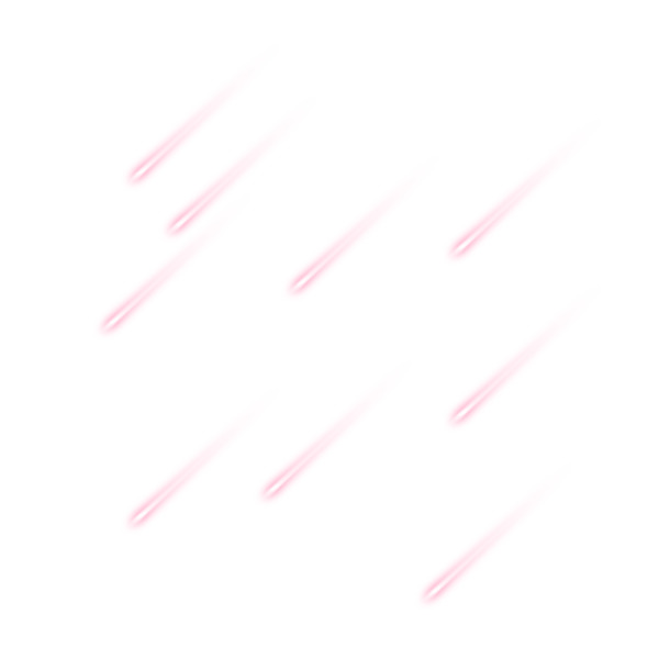 流星雨漂浮高清PNG透明装饰元素特效图片设计素材免费下载