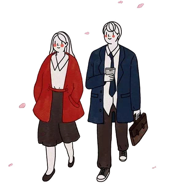 男人女人高清PNG透明节日情人节设计素材免费下载