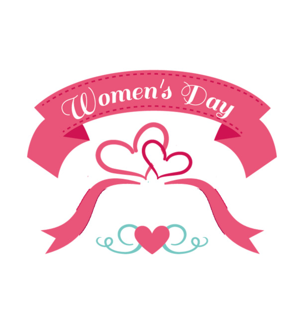 妇女节装饰彩带高清PNG透明图片-节日设计素材免费下载