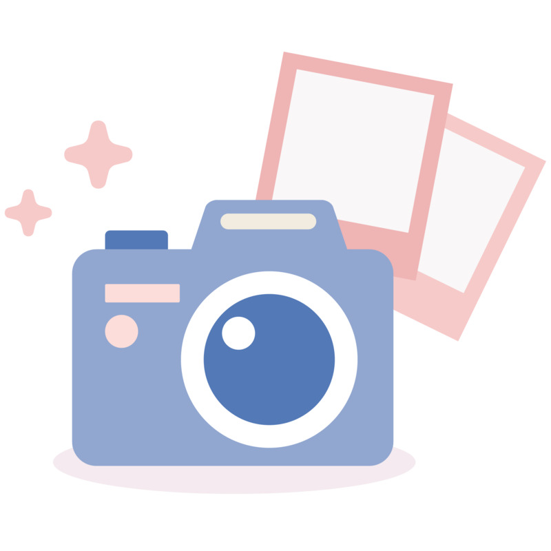 世界旅游日相机手绘卡通元素高清PNG透明AI设计素材免费下载