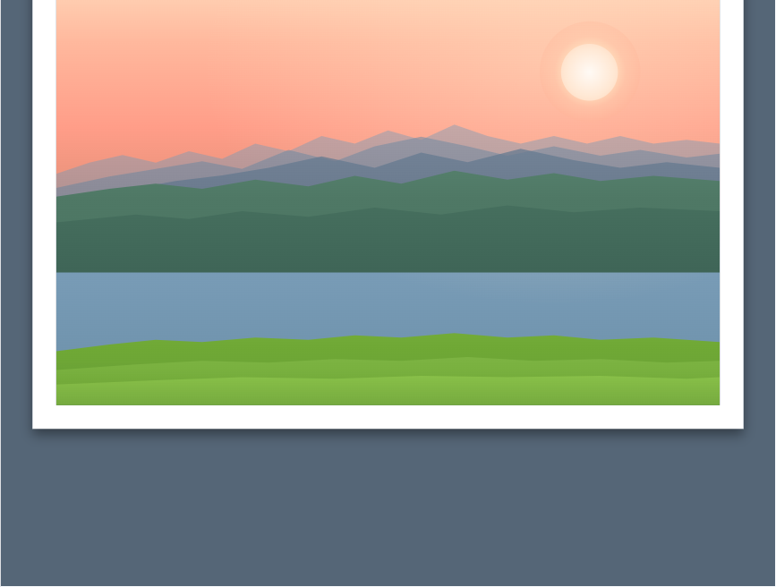 风景明信片设计插画素材图片代码免费下载指南