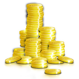 现金硬币资金风险投资首饰PNG透明免扣设计素材免费下载