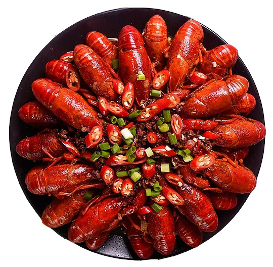 小龙虾高清PNG透明免扣设计素材免费下载