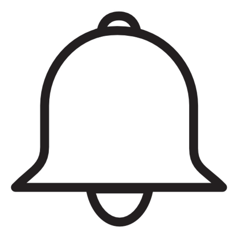 铃铛图标高清PNG透明免扣设计素材免费下载