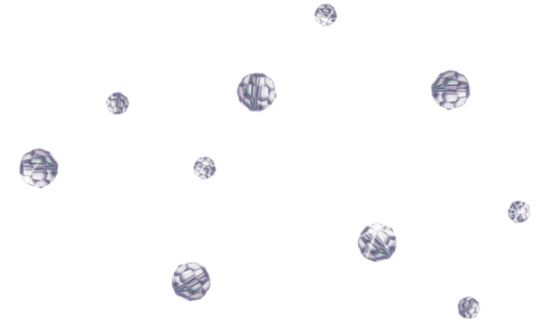 漂浮闪光水钻高清PNG透明漂浮元素设计素材免费下载